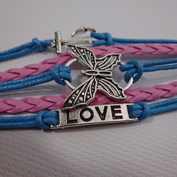 Unbranded Jewelry - Infinity Love Butterfly Anchor Charm Bracelet